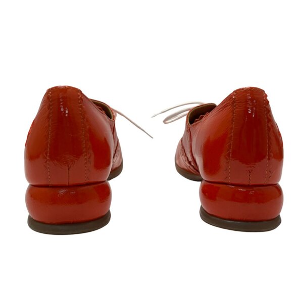 New John Fluevog Fellowship Erika Brogued Oxford Shoe Leather Size: 7.5 - Picture 9 of 11